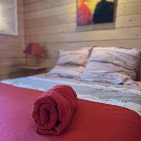Chalet Des Myrtilles - Chalet Cosy Avec Vue Arette Esterno foto