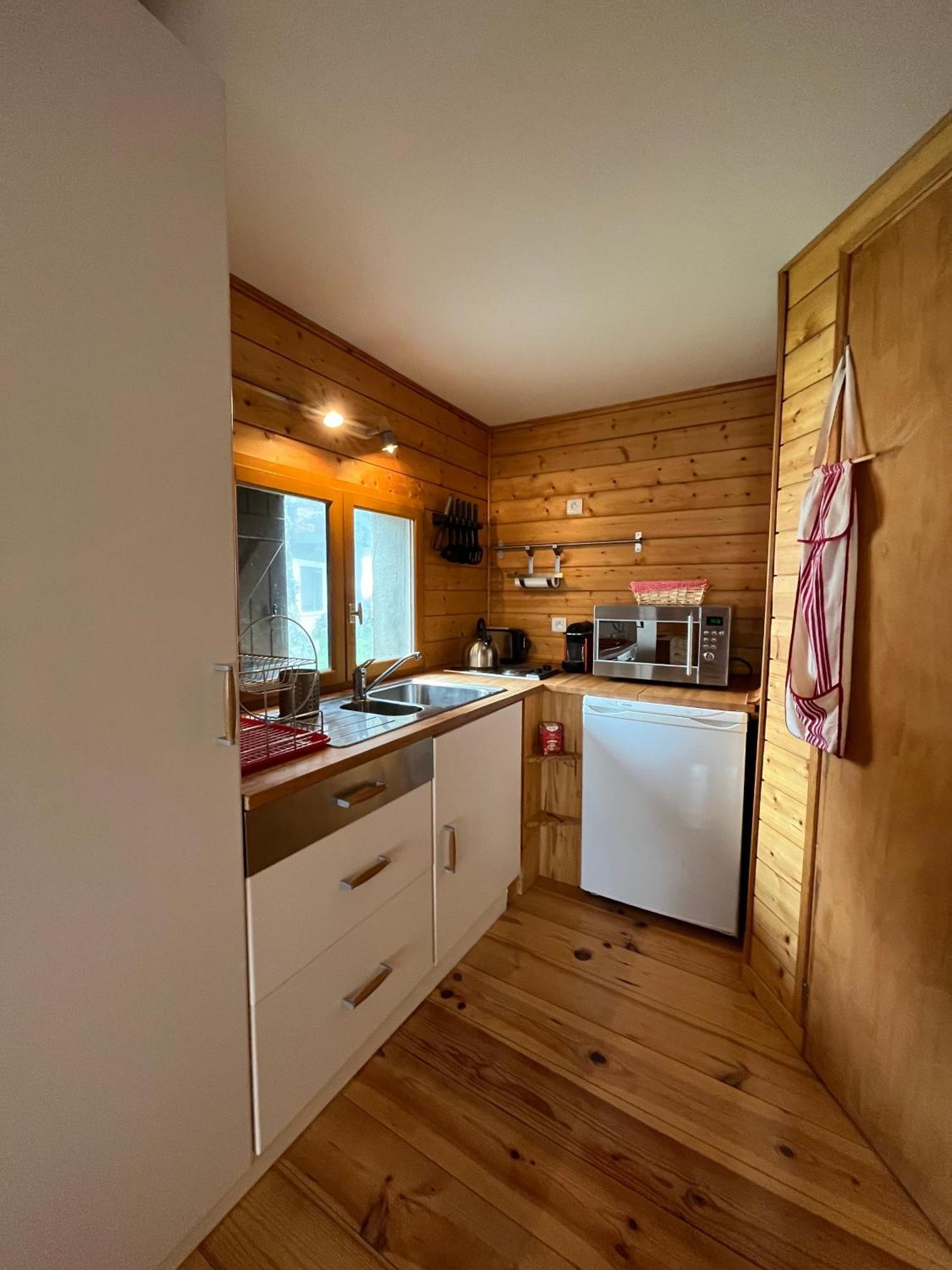 Chalet Des Myrtilles - Chalet Cosy Avec Vue Arette Esterno foto